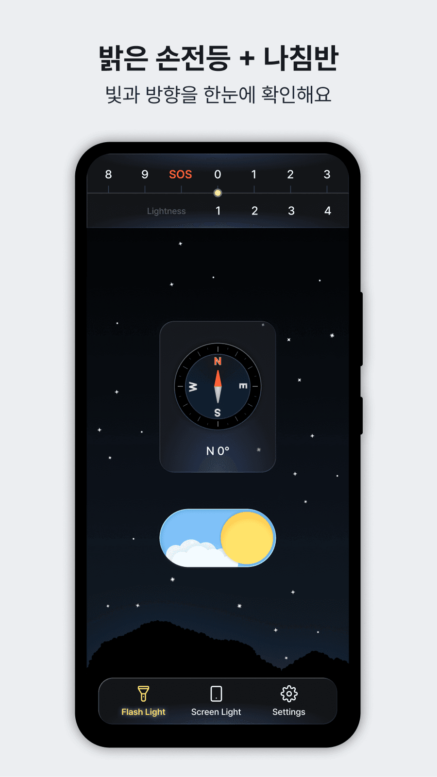 Compass Flashlight screenshot